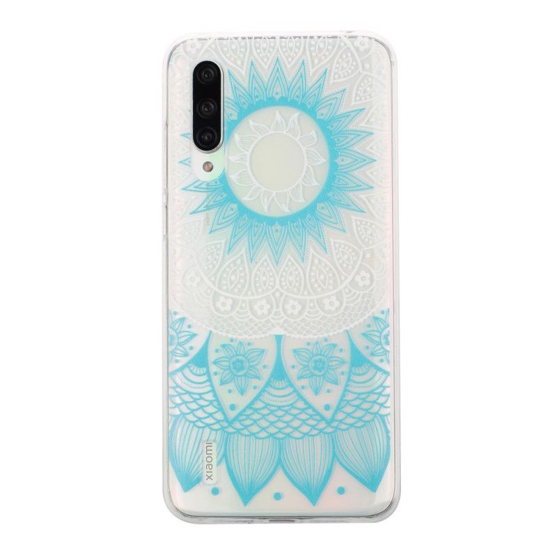 Etui Xiaomi Mi 9 Lite Różowy Przezroczysta Kolorowa Mandala