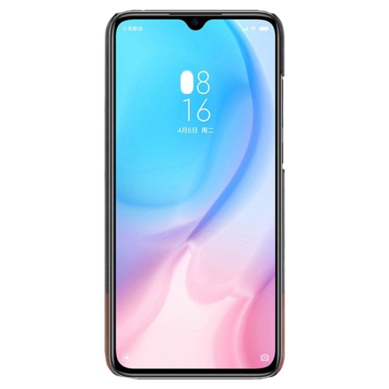 Futerały Xiaomi Mi 9 Lite Czerwony Czarny Etui na Telefon Imak Ruiyi Series Efekt Skóry