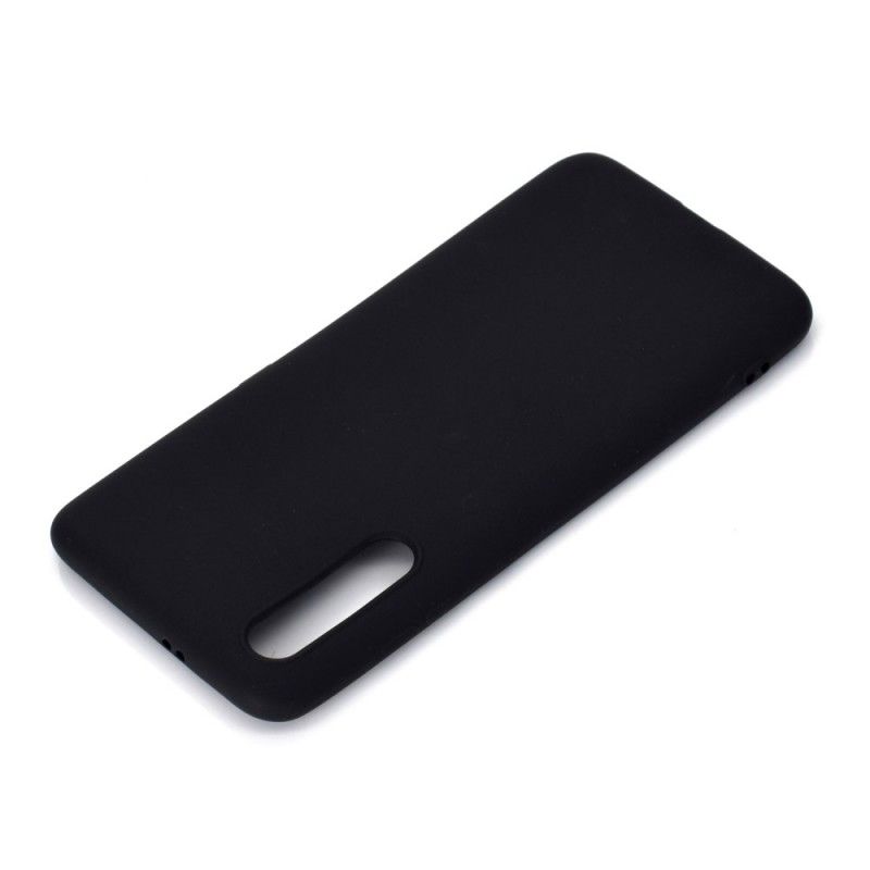 Etui Xiaomi Mi 9 Biały Czarny Silikon Etui Ochronne