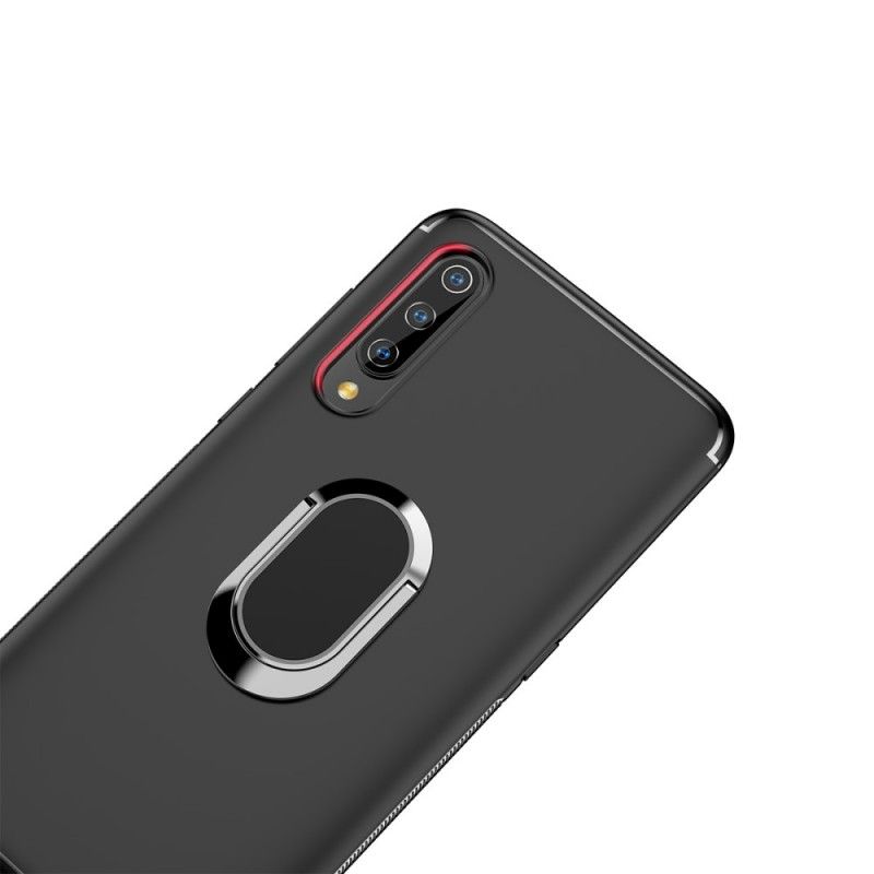 Etui Xiaomi Mi 9 Czerwony Czarny Pierścień Magnetyczny Premium Etui Ochronne