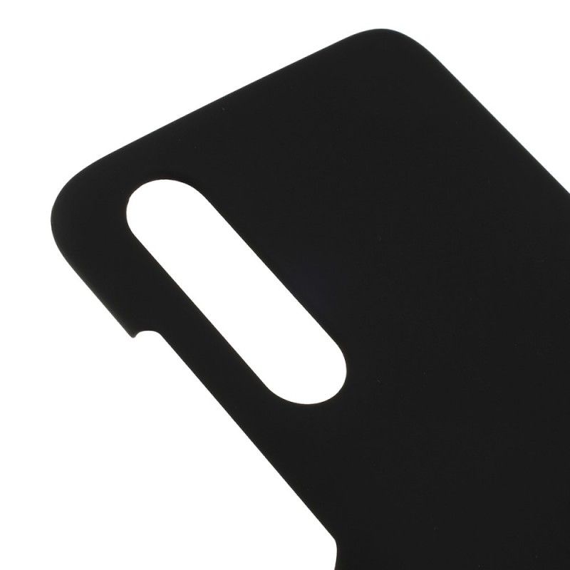 Etui Xiaomi Mi 9 Przezroczysty Czarny Klasyczny Sztywny
