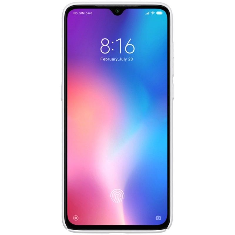 Futerały Xiaomi Mi 9 Czarny Etui na Telefon Sztywny Matowy Nillkin