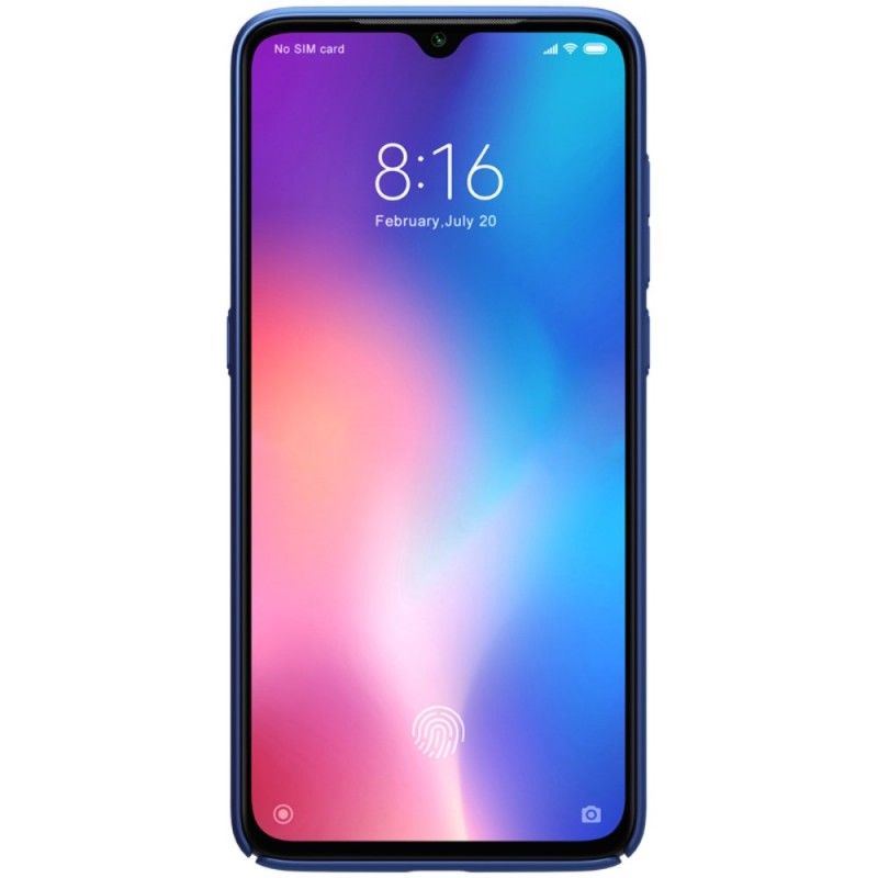 Futerały Xiaomi Mi 9 Czarny Etui na Telefon Sztywny Matowy Nillkin