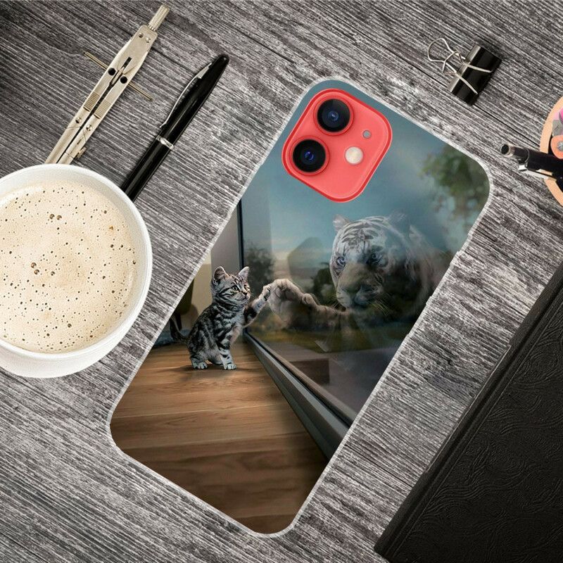 Futerały Iphone 13 Mini Etui Na Telefon Kocia Sen