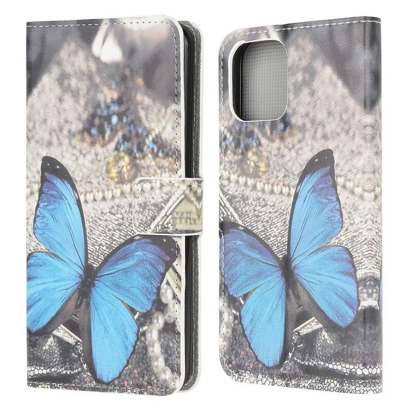 Pokrowce Iphone 13 Mini Niebieski Motyl