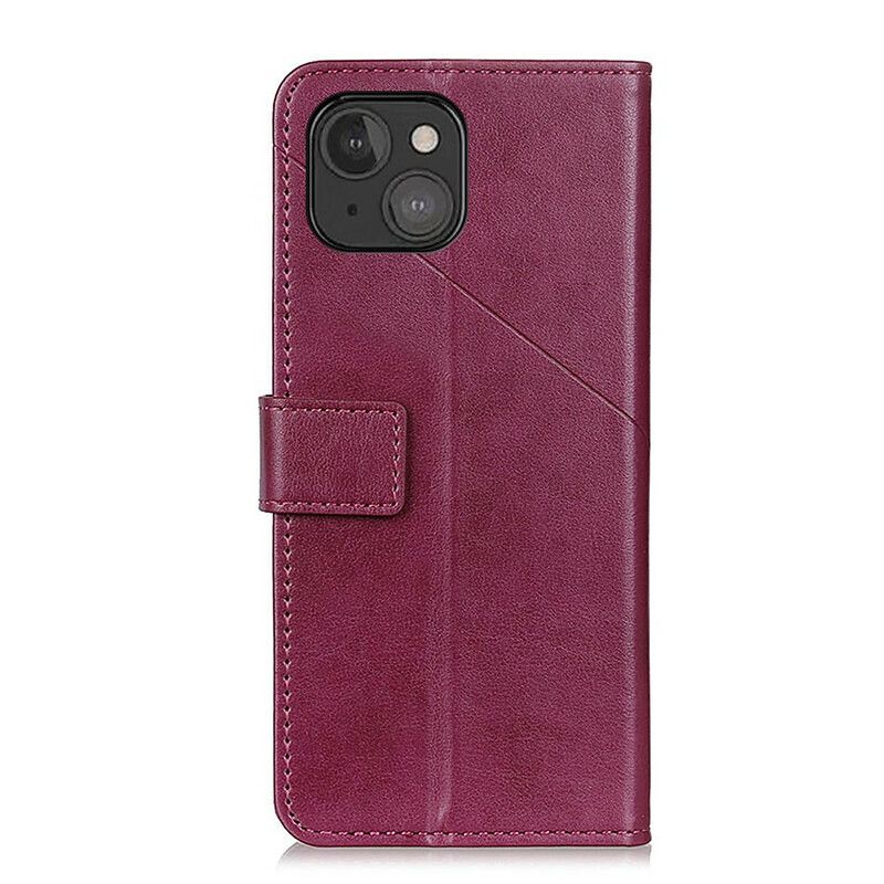 Skórzany Futerał Iphone 13 Mini Etui Na Telefon Projekt Nitu X