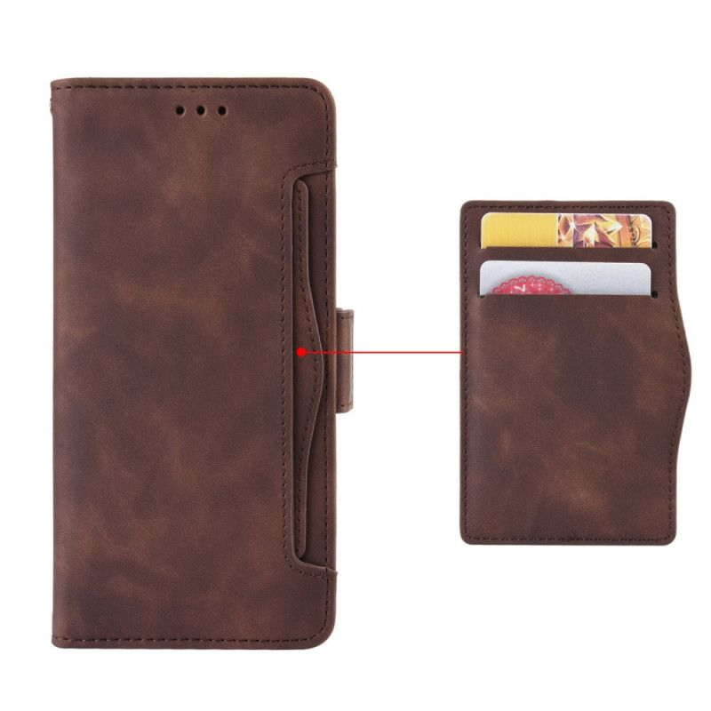 Etui Folio Samsung Galaxy S20 Ultra Czerwony Czarny Karta Wielofunkcyjna Pierwszej Klasy Etui Ochronne