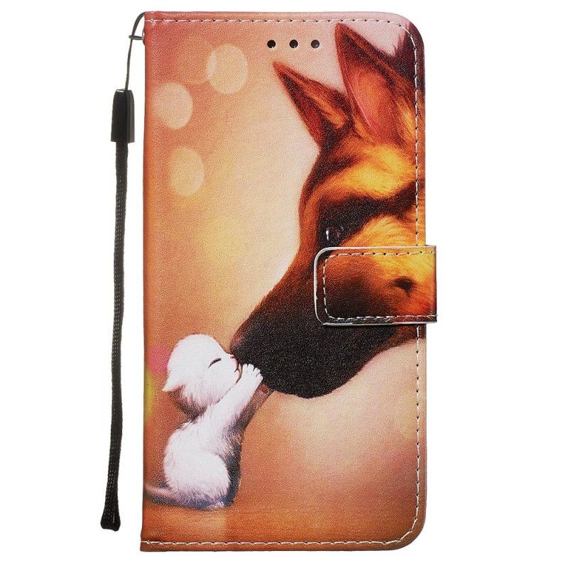 Etui Folio Samsung Galaxy S20 Ultra Przyjaciel Kota Ernesta Etui Ochronne