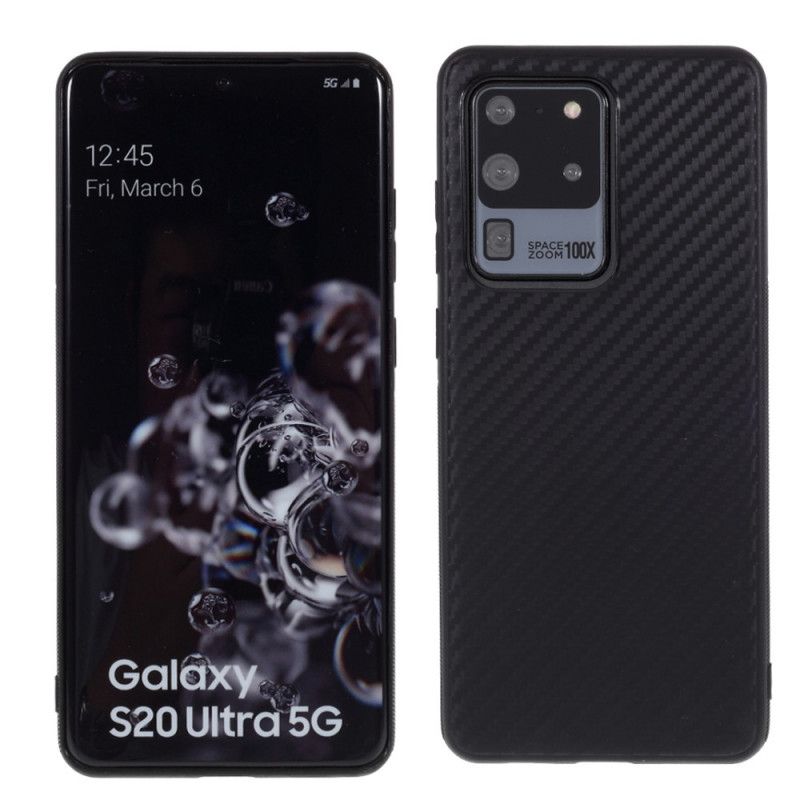 Etui Samsung Galaxy S20 Ultra Włókno Węglowe Etui Ochronne