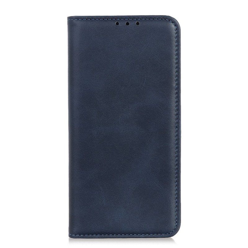 Etui Na Telefon do Samsung Galaxy S22 5G Etui Folio Elegancka Dwoina Skórzana