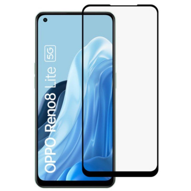 Czarne Szkło Hartowane Contour Do Oppo Reno 8 Lite