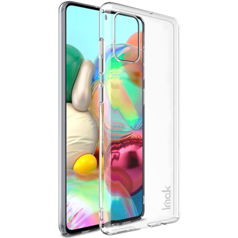 Etui Samsung Galaxy A71 Przezroczysty Z Folią Ekranującą Imak Etui Ochronne