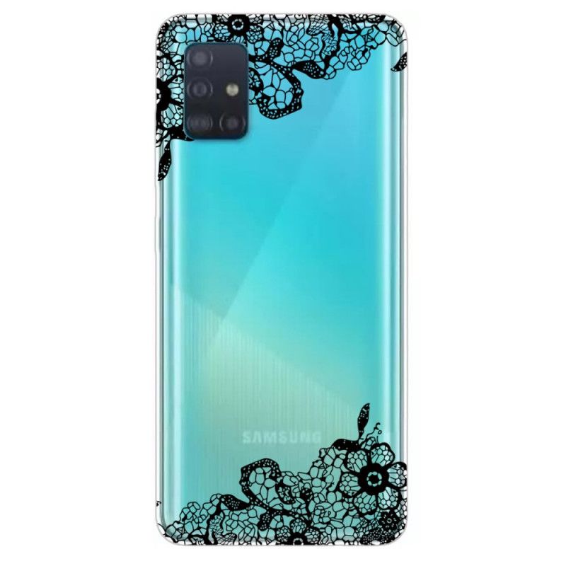 Futerały Samsung Galaxy A71 Etui na Telefon Cienka Koronka