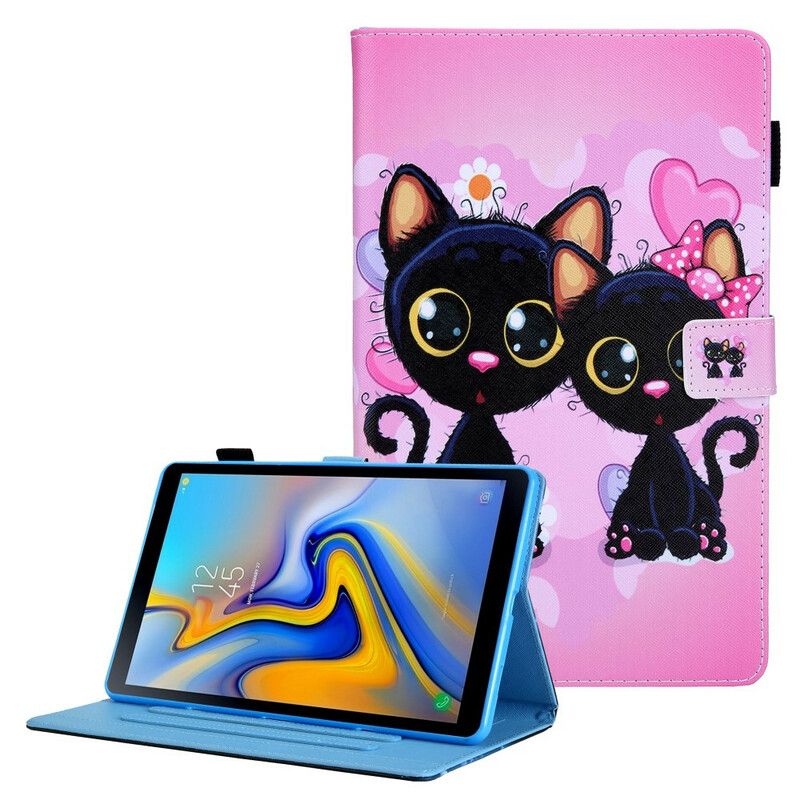Etui Folio Do Samsung Galaxy Tab A7 Lite Para Kotów