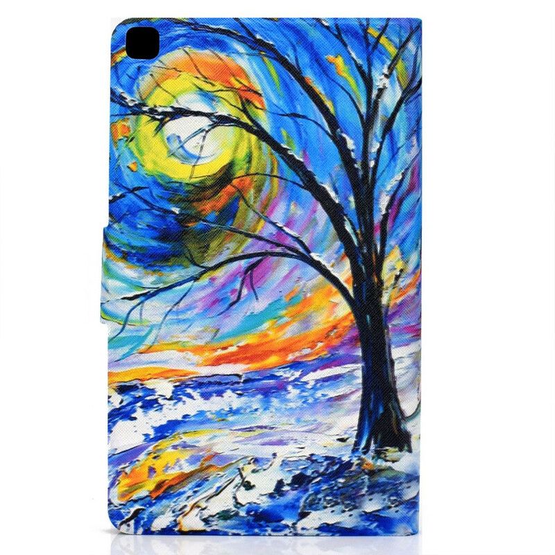 Etui Folio Samsung Galaxy Tab A7 Lite Drzewo Sztuki