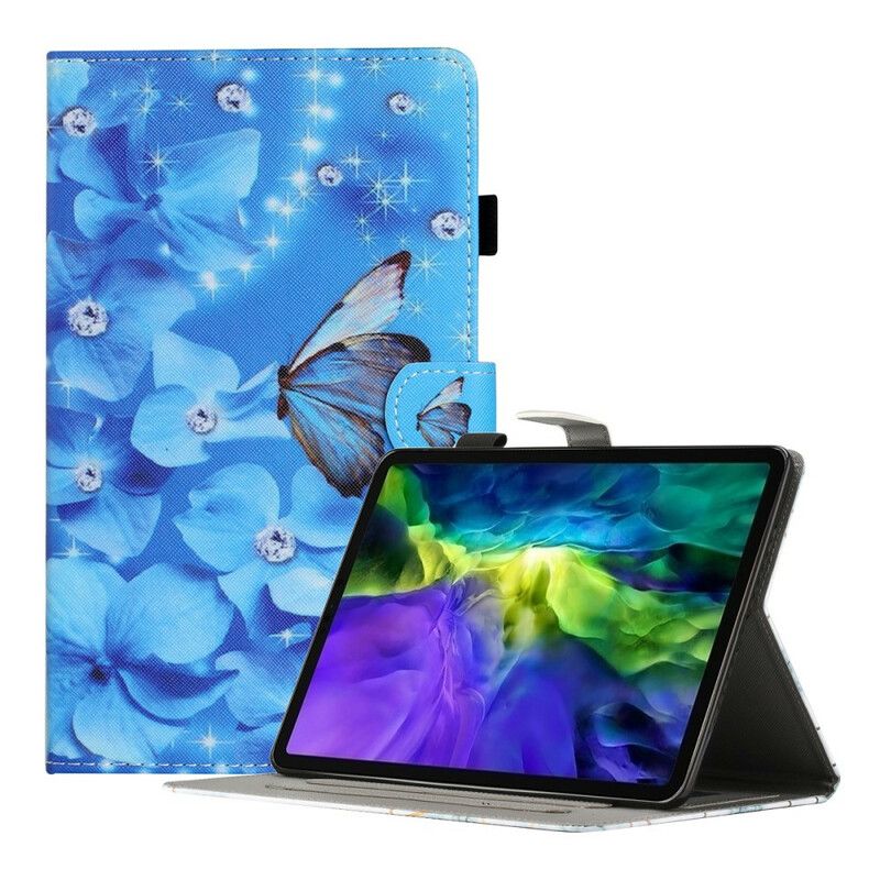 Etui Folio Samsung Galaxy Tab A7 Lite Kwiatowy Etui Ochronne