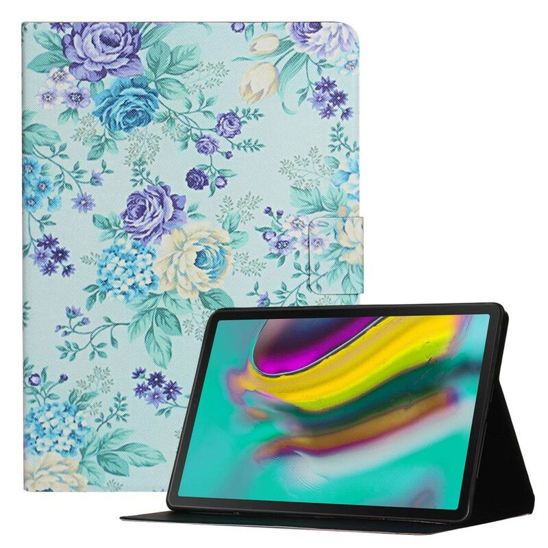 Etui Folio Samsung Galaxy Tab A7 Lite Kwiaty Kwiaty Kwiaty Etui Ochronne