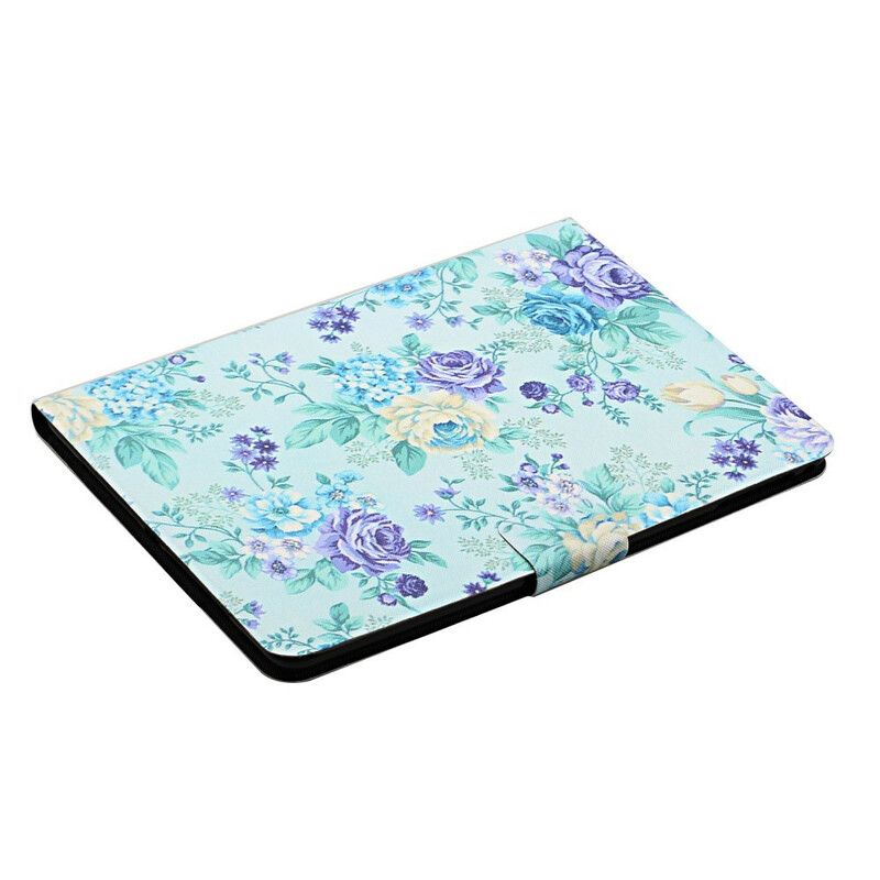 Etui Folio Samsung Galaxy Tab A7 Lite Kwiaty Kwiaty Kwiaty Etui Ochronne