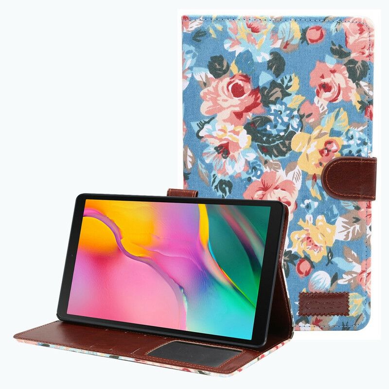 Etui Folio Samsung Galaxy Tab A7 Lite Kwiaty Wolności