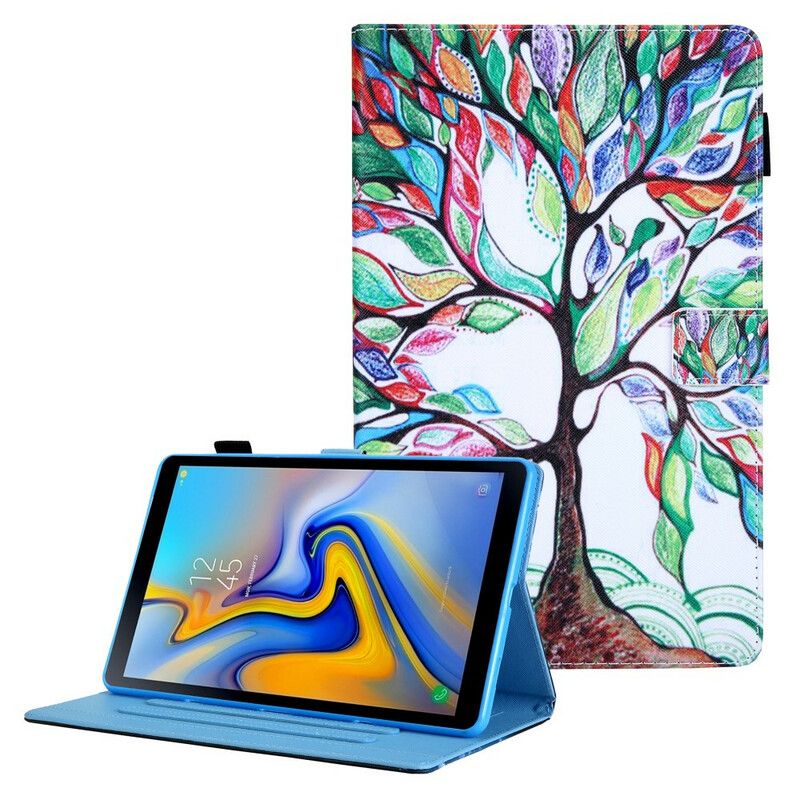 Obudowa Samsung Galaxy Tab A7 Lite Etui Na Telefon Wielokolorowe Drzewo