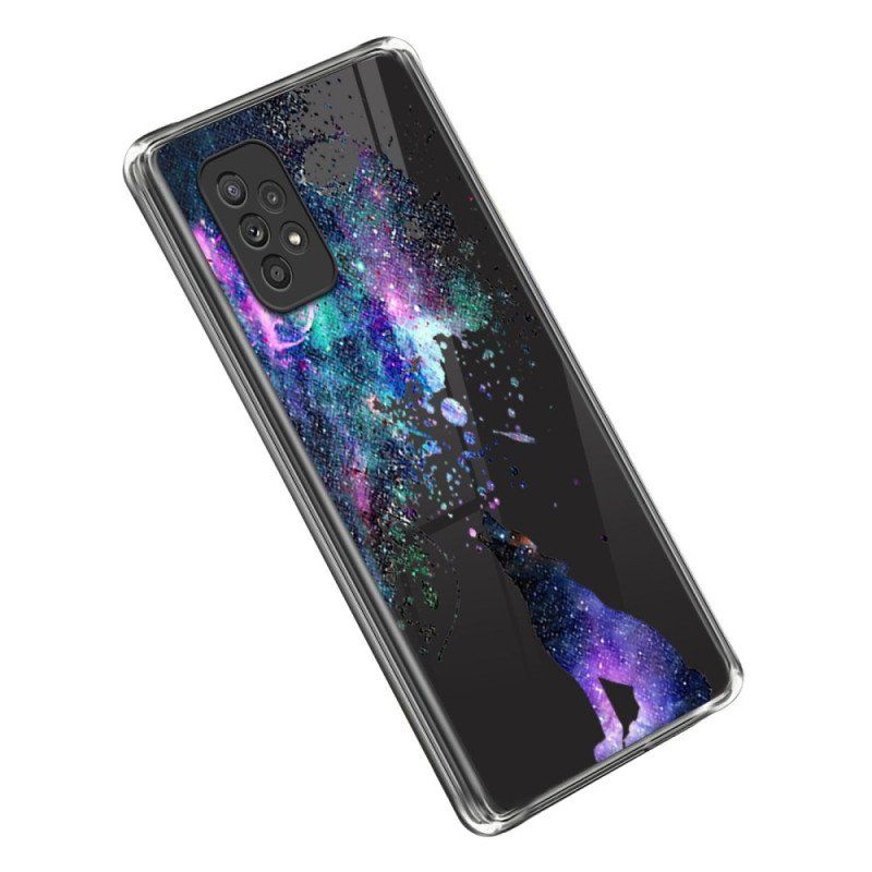 Etui do Samsung Galaxy A53 5G Bezszwowe Wilki