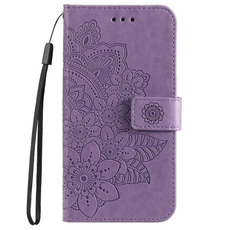 Etui Folio do Samsung Galaxy A53 5G Kwiatowa Mandala