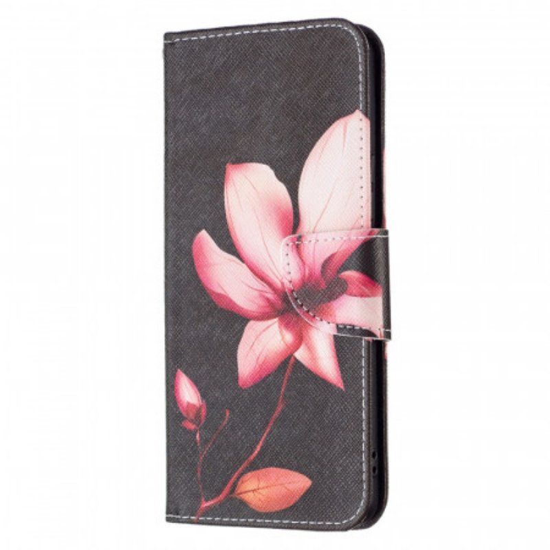 Etui Folio do Samsung Galaxy A53 5G Różowy Kwiat
