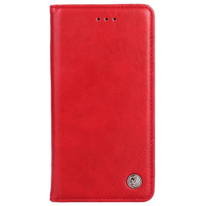 Etui Na Telefon do Samsung Galaxy A53 5G Etui Folio Stylowy Skórzany Nit