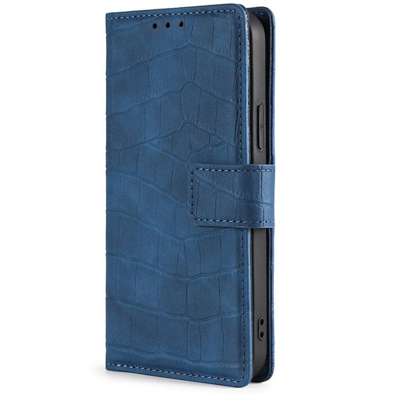 Etui Folio do Sony Xperia 1 IV Styl Krokodyla