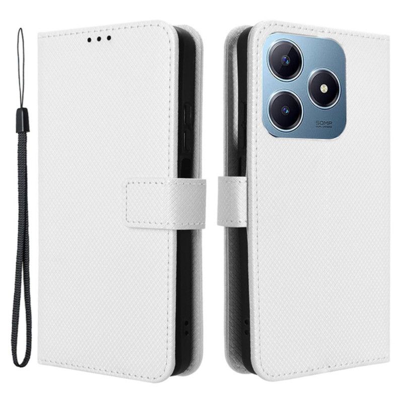 Etui Folio Realme C61 Pasek W Kropki