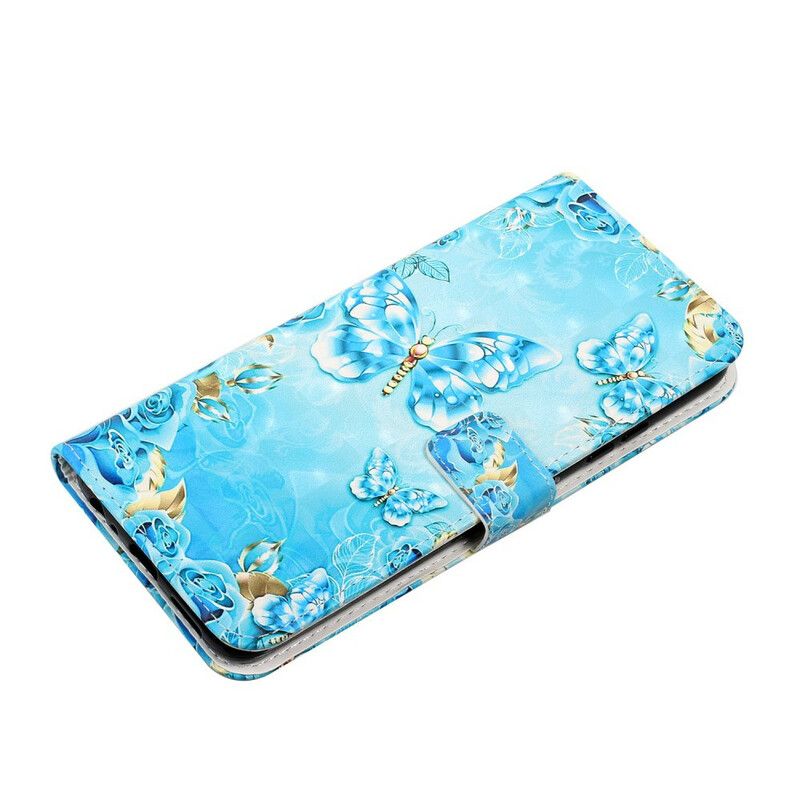 Etui Folio Samsung Galaxy S21 Fe Lot Motyli Etui Ochronne