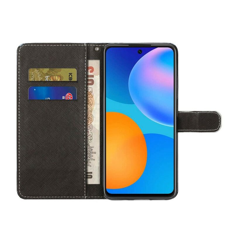 Etui Folio Samsung Galaxy S21 Fe Przestrzeń Pandy Etui Ochronne