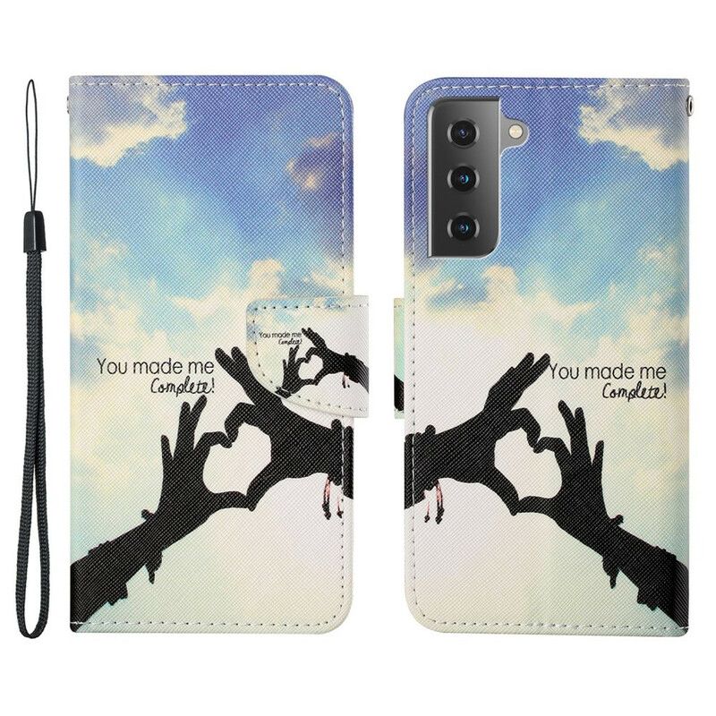 Etui Folio Samsung Galaxy S21 Fe W Komplecie Ze Smyczą