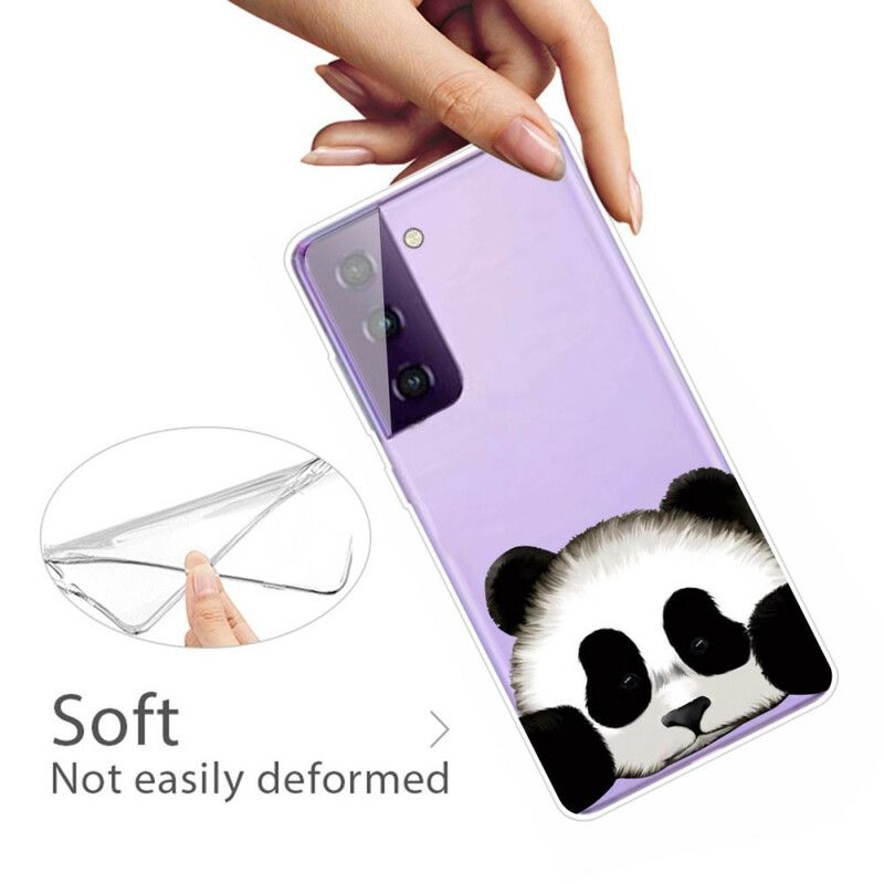 Futerały Samsung Galaxy S21 Fe Etui Na Telefon Przezroczysta Panda