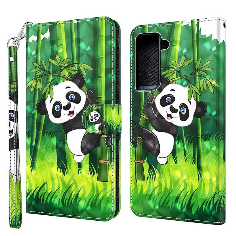 Obudowa Samsung Galaxy S21 Fe Etui Na Telefon Panda I Bambus