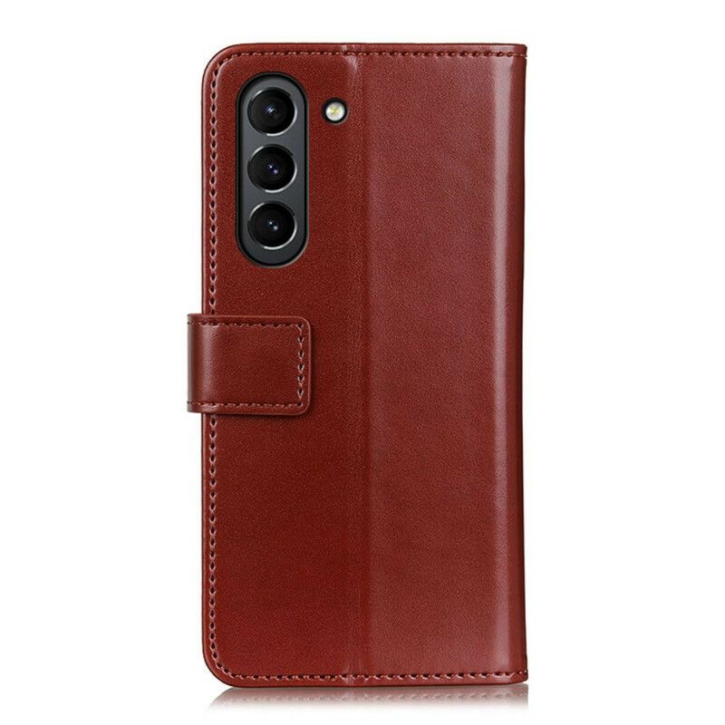 Obudowa Samsung Galaxy S21 Fe Etui Na Telefon Trójkolorowy Efekt Skóry