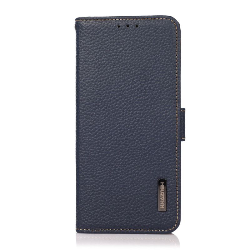 Etui Folio Do Xiaomi Redmi Note 14s Khazneh Skóra Liczi