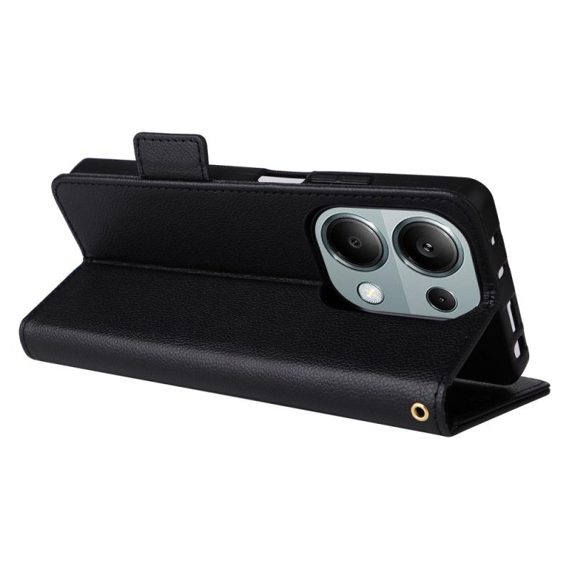 Etui Folio Do Xiaomi Redmi Note 14s Ultracienka Z Paskiem