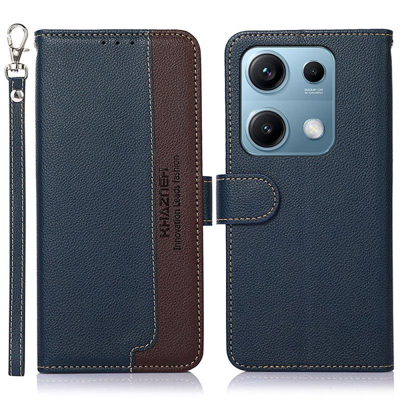 Etui Folio Xiaomi Redmi Note 14s Dwukolorowy Khazneh