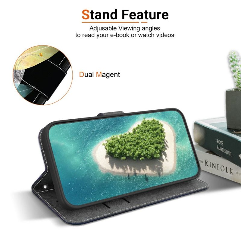 Etui Folio Xiaomi Redmi Note 14s Kolorowe Pióra Etui Ochronne