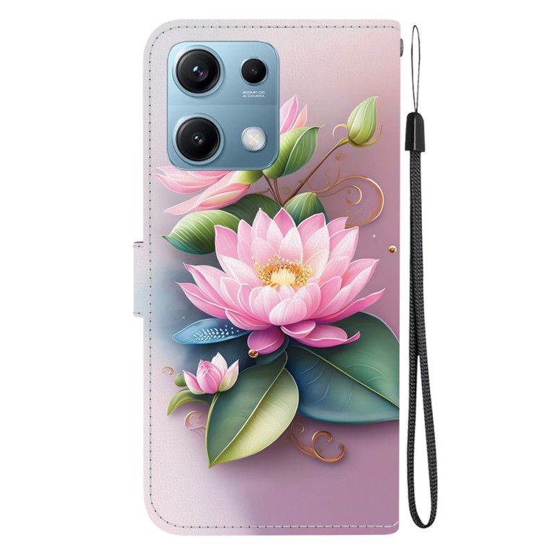 Etui Folio Xiaomi Redmi Note 14s Lilie Wodne Etui Ochronne