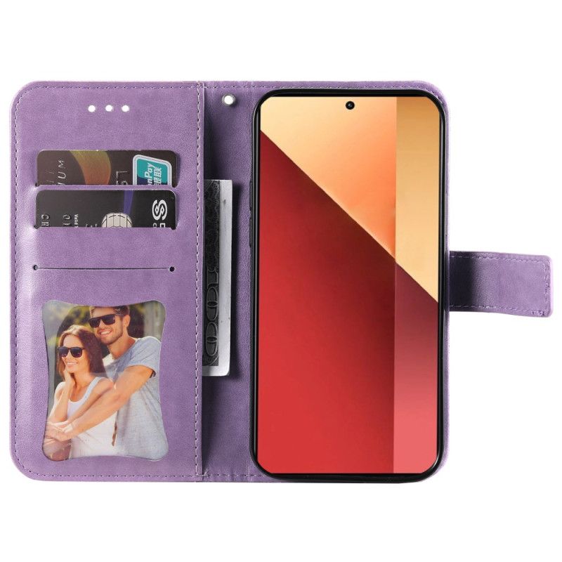 Etui Folio Xiaomi Redmi Note 14s Nadruk Mandali Etui Ochronne