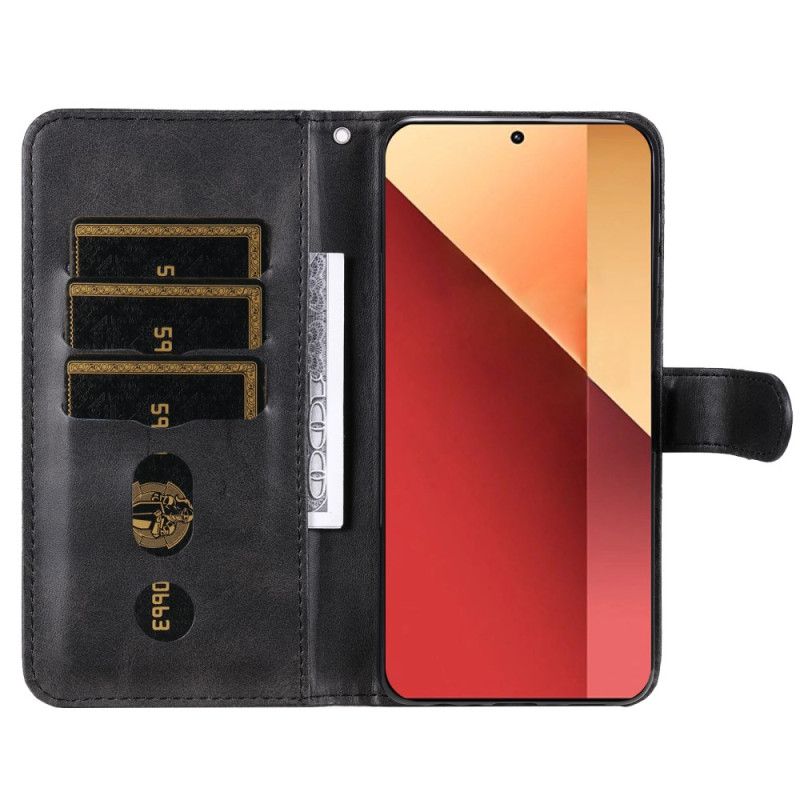 Etui Folio Xiaomi Redmi Note 14s Portmonetka Z Przodu Etui Ochronne