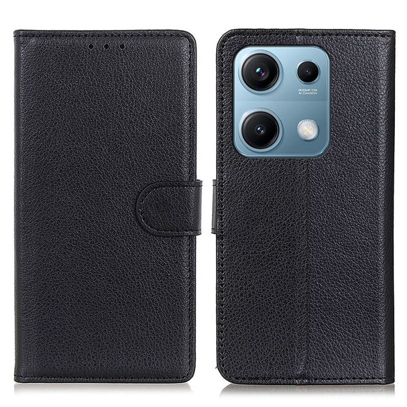 Etui Folio Xiaomi Redmi Note 14s Tradycyjna Skóra Syntetyczna