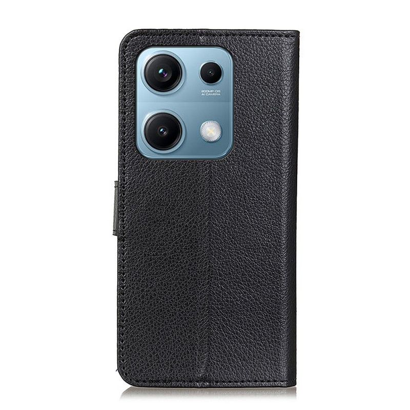 Etui Folio Xiaomi Redmi Note 14s Tradycyjna Skóra Syntetyczna