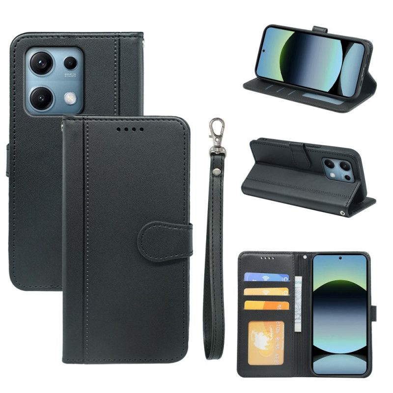 Etui Folio Xiaomi Redmi Note 14s Wykończenie Paska Etui Ochronne