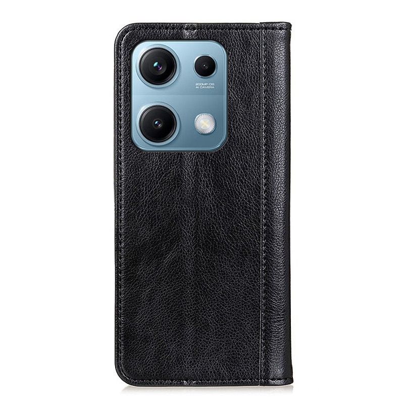 Flip Kotelot Xiaomi Redmi Note 14s Etui Na Telefon Skóra Dwoinowa Liczi