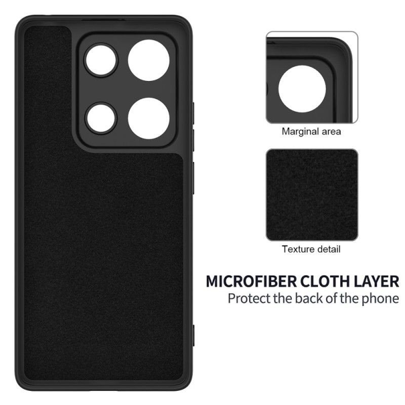 Futerały Xiaomi Redmi Note 14s Etui Na Telefon Pasek Z Płynnego Silikonu