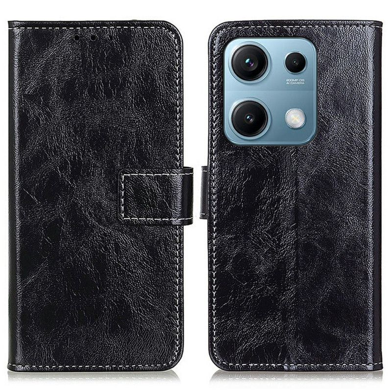 Obudowa Xiaomi Redmi Note 14s Etui Na Telefon Błyszcząca Skóra Ekologiczna