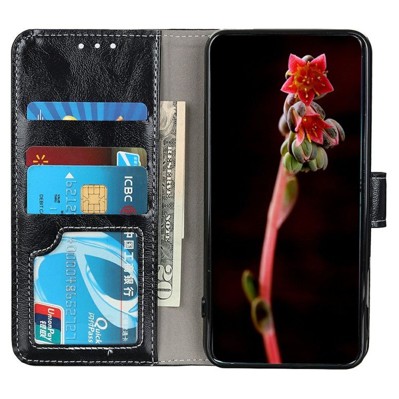 Obudowa Xiaomi Redmi Note 14s Etui Na Telefon Błyszcząca Skóra Ekologiczna